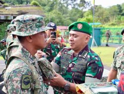 Korem 121/Abw dan TDM Gelar Patroli Bersama di Perbatasan