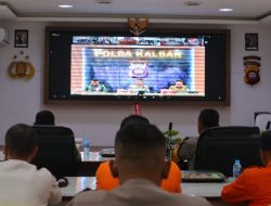 Pasiops Kodim Sintang Hadiri Zoom Meeting Rapat Koordinasi Lintas Sektoral Kesiapan Pengamanan Natal 2024 dan Tahun Baru 2025