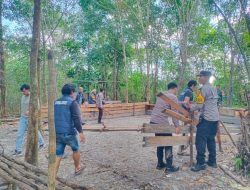 Polres Sintang Gelar Operasi Gabungan dengan TNI dalam Penindakan Praktik Judi Sabung Ayam