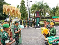 Kunjungan Kerja Perdana, Pangdam Tanjungpura Sambangi Brigif 19/KH