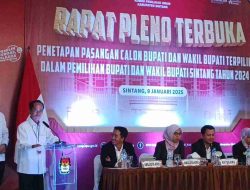 Ini Kata Bala Usai Ditetapkan KPU Sebagai Pemenang Pilkada Sintang Tahun 2024