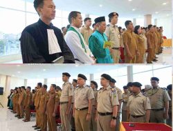 sumpah panitia Ajudikasi PTSL PM dan PTSL ASN Tahun Anggaran 2025