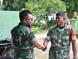 Dandim 1205/Sintang Letkol Inf Rangga Bayu Widiartha Lakukan Kunjungan Kerja ke Koramil Tempunak