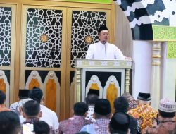 Menteri Nusron Isi Khotbah dan Jadi Imam Salat Jumat di Masjid Ar-Ridha Kanwil BPN Provinsi Jateng
