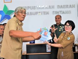 Kasdim 1205 Hadiri Peresmian Gedung Layanan Perpustakaan Kabupaten Sintang