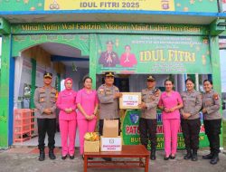 Kapolres Sintang Lakukan Pengecekan Pos Pam & Pelayanan Menjelang Idul Fitri 1446 H