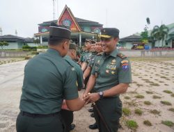 Danrem 121/Alambhana Wanawwai Gelar Halal Bihalal Bersama Prajurit Korem dan Jajaran