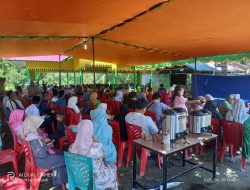 Pasiops Kodim Sintang Hadiri Halal Bihalal IKBPU Kabupaten Sintang