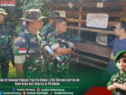 Dukung Ketahanan Pangan, Pasiter Kodim 1205/Sintang Kapten Inf Didik Heru Ikuti Bimtek di IPB Bogor