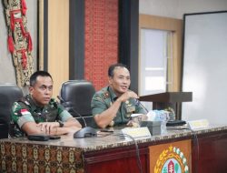 Danrem 121/Abw Terima Was Audit Kinerja Itdam XII/Tpr TA 2025