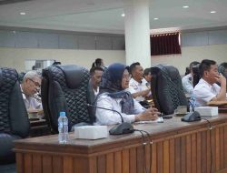 Kepala Kantor Pertanahan Kabupaten Sintang, Catur Widayanti, S.S.T., M.Eng menghadiri Rapat Kerja Pansus LKPj Bupati Tahun 2024