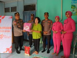 Pererat Silaturahmi Menuju Hari Bhayangkara, Kapolres Sintang Anjangsana Purnawirawan dan Personel Sakit