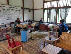 Letda Arm Firnaldi H Lubis Lakukan Anjangsana ke SDN 34 Tapang Urik, Siap Bantu Pembinaan Siswa