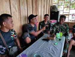 Serda Husein, Sang Penghibur di Tengah Penatnya Tugas Satgas TMMD