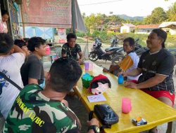 Hangatkan Suasana, Eratkan Hubungan TNI dan Warga di Lokasi TMMD