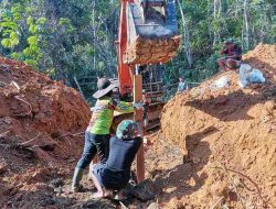 Panas Terik Tak Surutkan Semangat, Satgas TMMD Kodim 1205/Sintang Tuntaskan Pekerjaan Di Setiap Sasaran