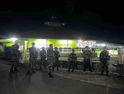 Patroli Malam Bersama Banser Jadi Bukti Kemanunggalan TNI dengan Rakyat