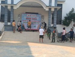 Koramil 04 Tanah Pinoh Gelar Karya Bhakti di Tempat Ibadah Sambut HUT TNI ke-80