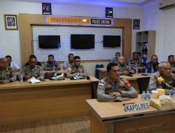 Kapolres Sintang Beserta Para PJU Ikuti Zoom Taklimat Awal Audit Kinerja Tahap II Polda Kalbar