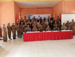 Danramil 1205-19 Hadiri Mini Loka Karua Linsek Kecamatan Binjai Hulu