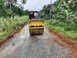 Satgas TMMD Ke-126 Kodim 1207/Pontianak Fokus pada Pemadatan Jalan untuk Meningkatkan Umur Pakai Infrastruktur