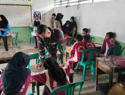 Gandeng Puskesmas Satgas TMMD Kodim 1207/Pontianak Berikan Layanan Kesehatan Geratis