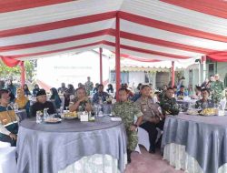 Koperasi Merah Putih Perkuat Ekonomi Masyarakat Harapan Danrem 121/Abw Brigjen TNI Purnomosidi Saat Peletakan Batu Pertama di Desa Penibung Mempawah Hilir