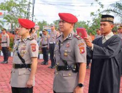 IPTU Aditya Arya Nugroho Resmi Jabat Kasat Reskrim Polres Sintang