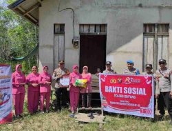 Polsek Sepauk Gelar Anjangsana dan Bansos Sambut HUT Ke-80 Bhayangkara Tahun 2026