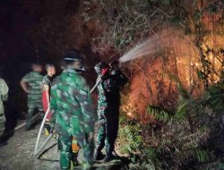 Kebakaran Lahan Perkebunan Warga di Kelam Permai, Luas Terbakar Diperkirakan 5 Hektare