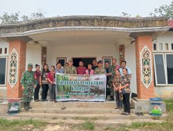 Cegah Karhutla, Mabes TNI Gencarkan Sosialisasi di Sungai Lais dan Sungai Maram
